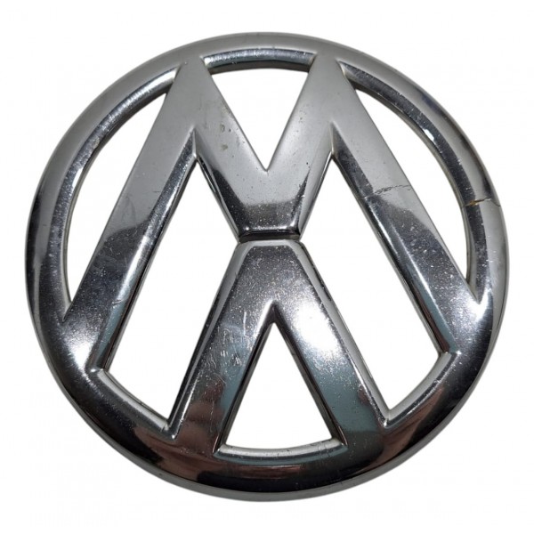 Emblema Vw Grade 12,5cm Gol Voyage Saveiro G6 - Detalhe