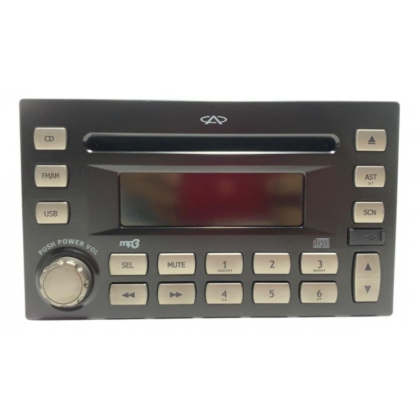 Rádio Original Chery Cielo 1.6 2011 M117901050bd