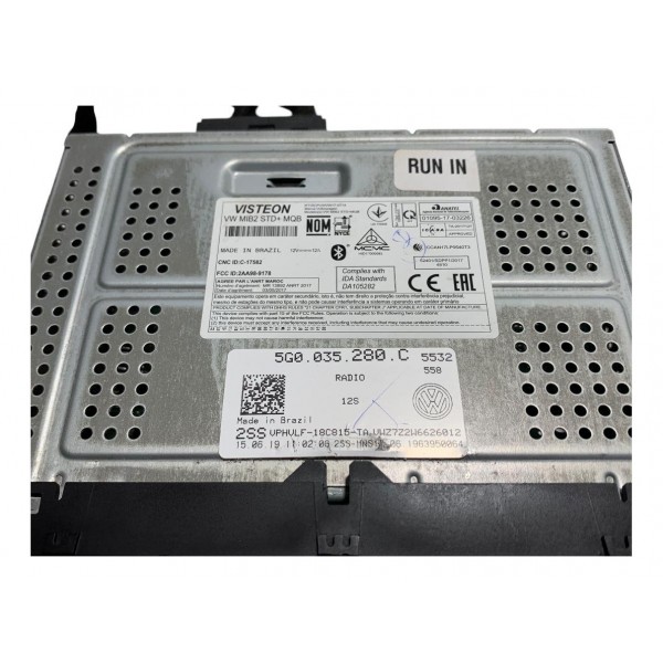 Central Multimídia Volkswagen Polo Virtus Tcross 2020