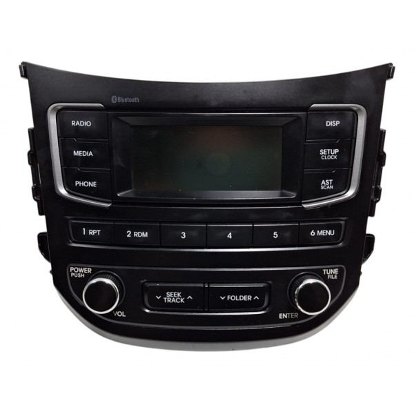 Rádio Som Multimídia Hyundai Hb20 Preto