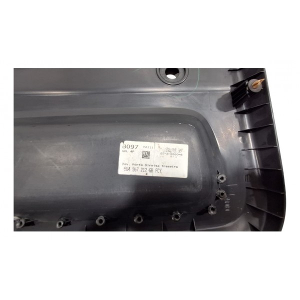 Forro Da Porta Traseira Direita Vw Gol G6 2013-19