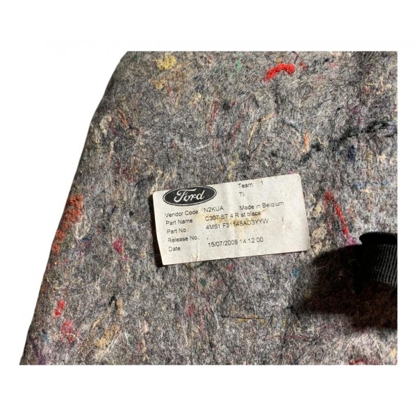 Forro Lateral Direito Porta Malas Ford Focus Sedan 2.0 2009