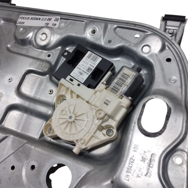 Máquina Vidro Traseira Esq Ford Focus Sedan 2009 A 2012