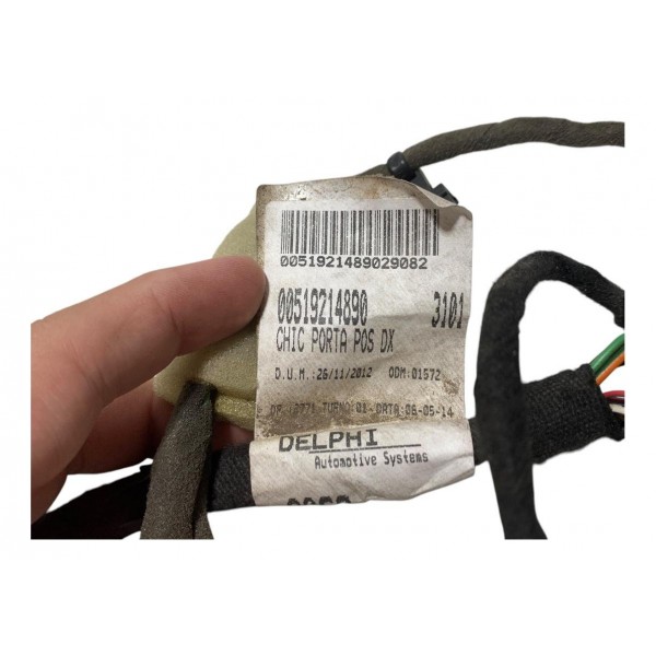 Chicote Porta Traseira Direita Fiat Punto 1.8 2015