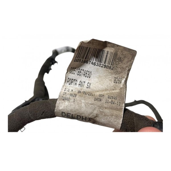 Chicote Porta Dianteira Esquerda Fiat Palio Attract 1.0 2016