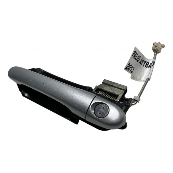 Maçaneta Externa Dianteira Esquerda Fiat Palio Attract 2014 Original Foto