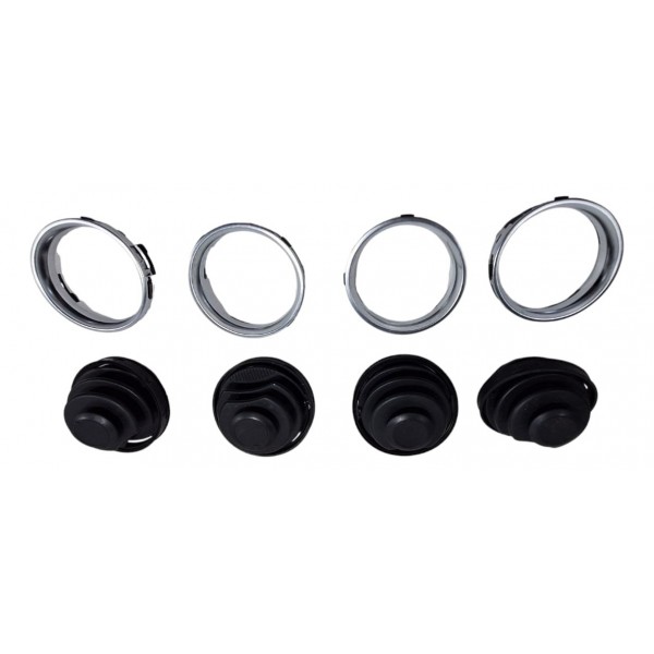 Kit Moldura Cromada Difusor Saída De Ar Gol Parati G4 G5