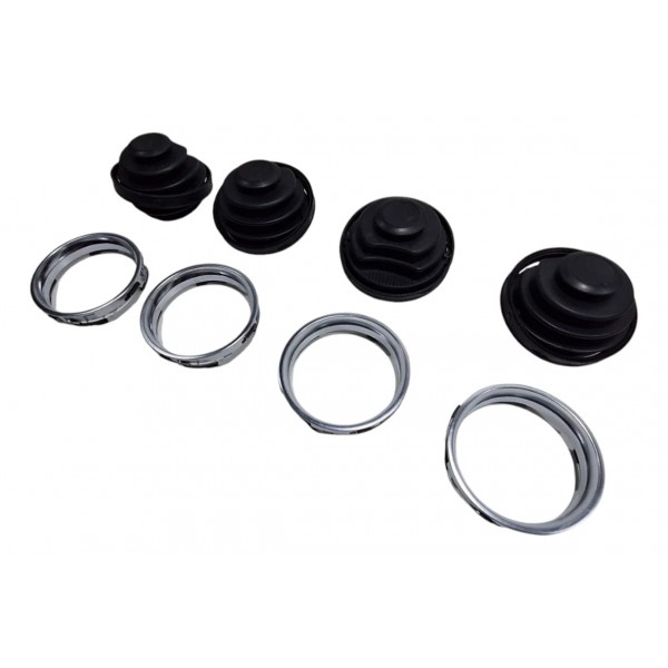 Kit Moldura Cromada Difusor Saída De Ar Gol Parati G4 G5