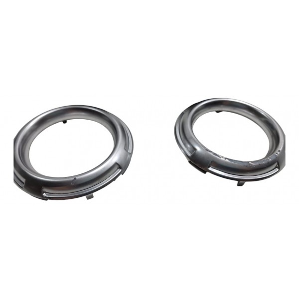 Par Difusor De Ar C/ Moldura Cromada C3 2013-17 - Detalhe
