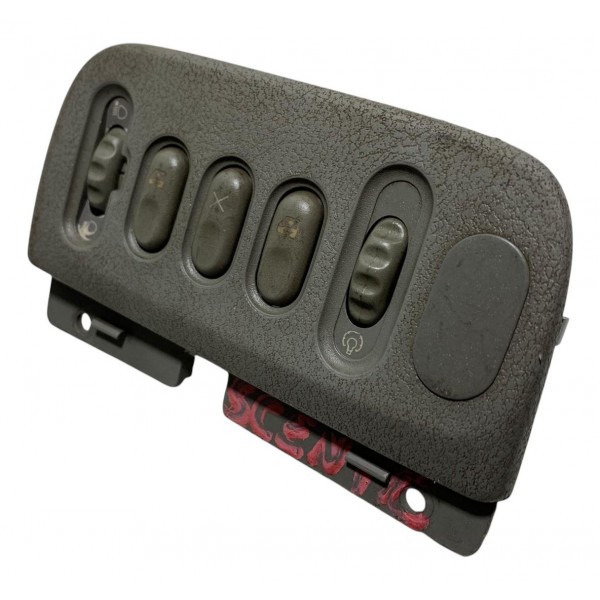 Moldura Botão Interruptor Farol Painel Renault Scenic 2003