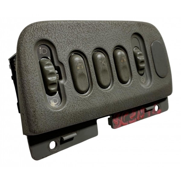 Moldura Botão Interruptor Farol Painel Renault Scenic 2003