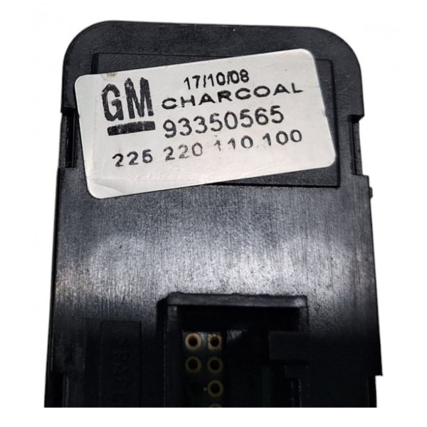 Interruptor Vidro Elétrico Dianteiro Esquerdo Gm Celta 2007