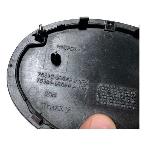 Emblema Grade Dianteira Toyota Corolla 2009/2014