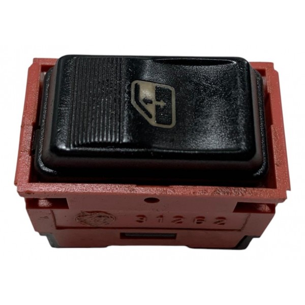 Botão Vidro Elétrico Fiat Uno Quadrado 31262