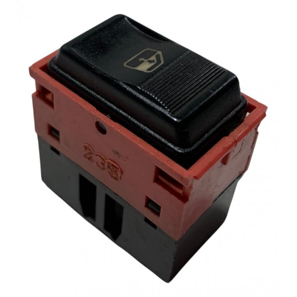 Botão Vidro Elétrico Fiat Uno Quadrado 31262