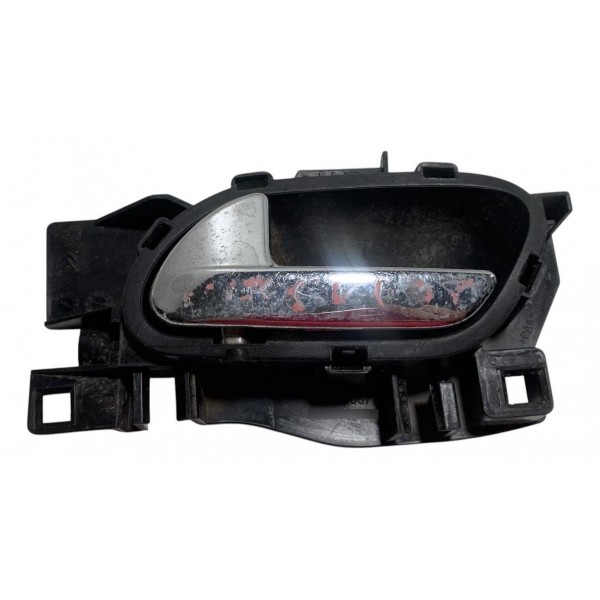 Maçaneta Interna Esquerda Cromada Citroen C3 2012/2015 Original Foto