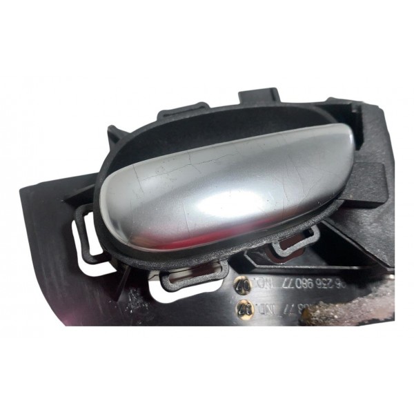Maçaneta Interna Direita Peugeot 206 207 Hoggar 1999/2014 Original Foto