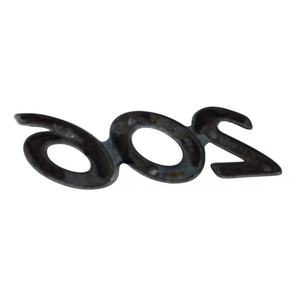 Emblema Letras Peugeot 206 Tampa Traseira