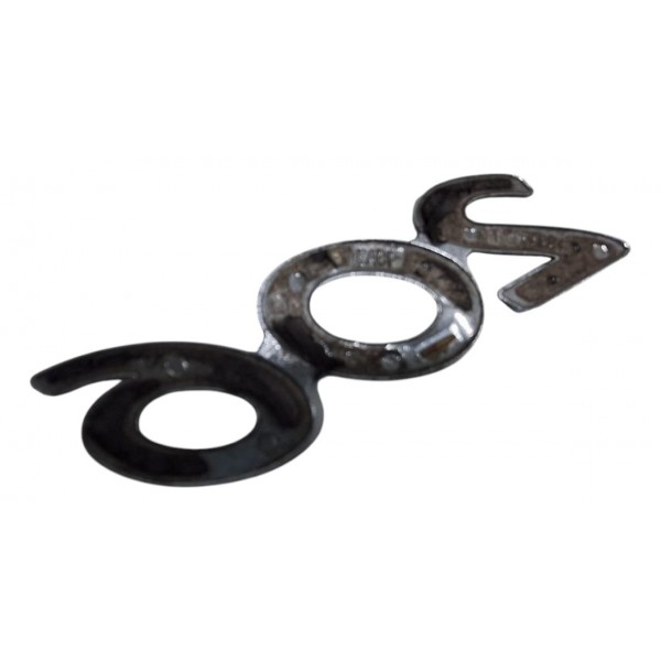 Emblema Letras Peugeot 206 Tampa Traseira