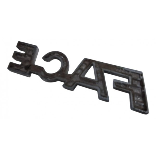 Emblema Chery Face Tampa Traseira