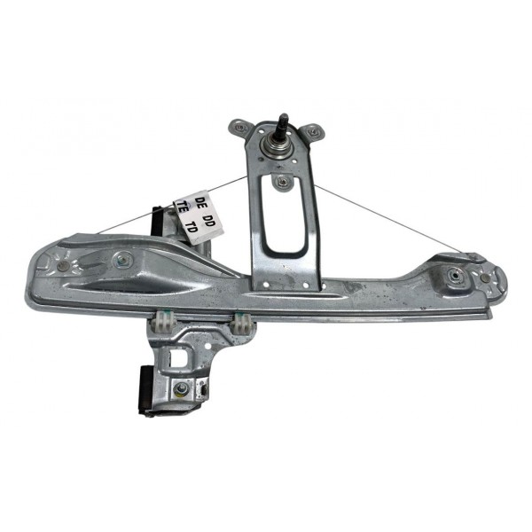 Máquina Vidro Manual Traseira Esquerda Chevrolet Prisma 2014