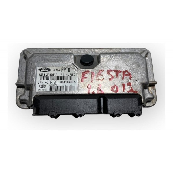Módulo Injeção Ford Fiesta Ecosport 1.6 2012 Bs6512a650aa