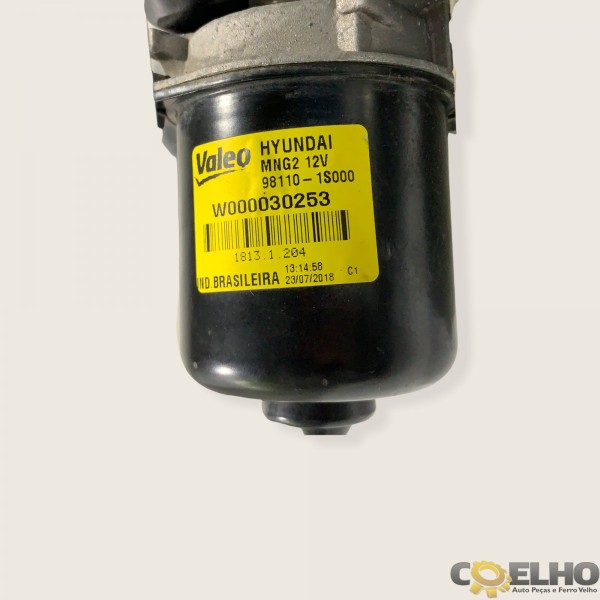 Galhada Com Motor Limpador Dianteiro Vidro Hb20 2019 (1129)