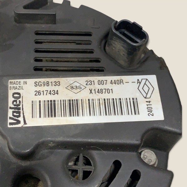 Alternador Valeo Clio,logan,sandero 1.0 16v 2014/2015 (3195)