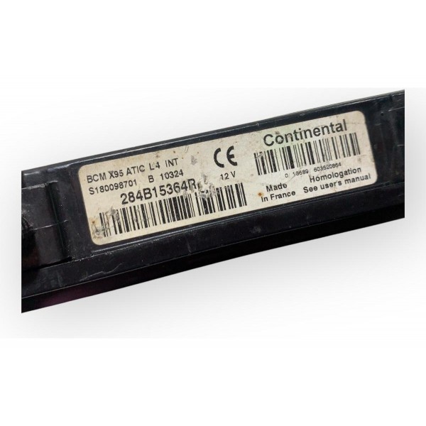 Módulo Bcm Renault Fluence 2.0 2016 284b15364r