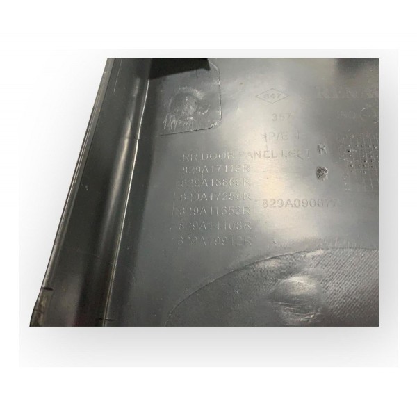 Forro Porta Traseira Esquerda Renault Sandero 2017 2018 2019