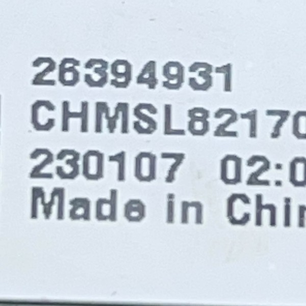 Brake Light Luz De Freio Gm Onix Plus Premier 2024