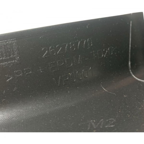 Soleira Interna Porta Gm Onix 2024 Dianteira Esquerda Preto