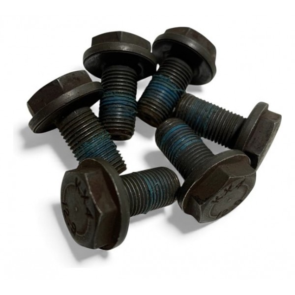 Jogo C/6 Parafuso Volante Motor Fox Gol Golf Jetta Polo Up