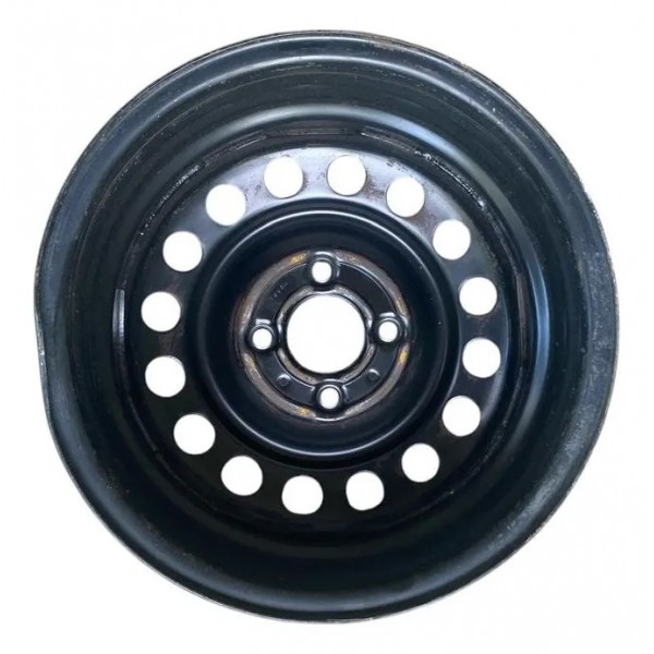 Roda De Ferro Aro 14 Citroen C3 C4 Xsara Picasso Aircross Preto