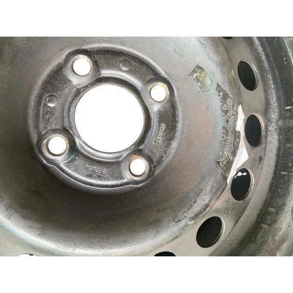 Roda De Ferro Aro 14 Citroen C3 C4 Xsara Picasso Aircross Preto