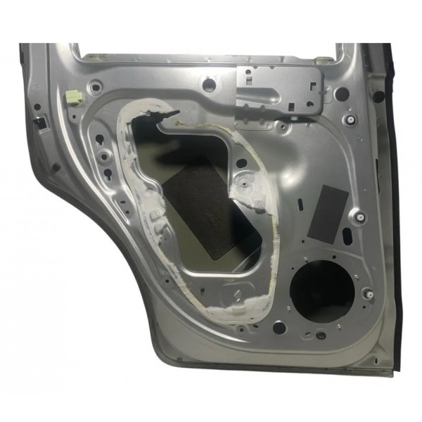 Porta Traseira Esquerda Citroen C3 1.5 2013/2020 Traseira Esquerdo Prateado