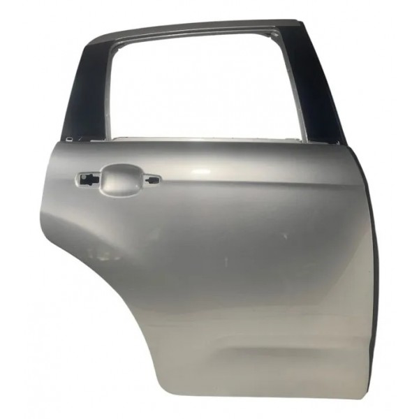 Porta Traseira Direita Citroen C3 1.5 2013/2020 Traseira Direito Prateado