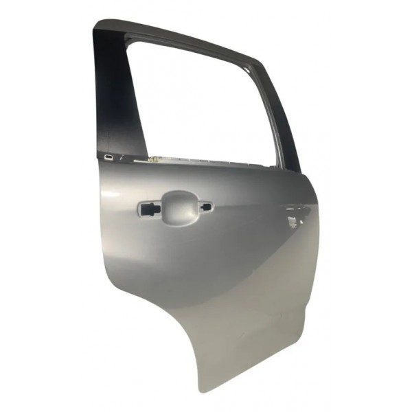 Porta Traseira Direita Citroen C3 1.5 2013/2020 Traseira Direito Prateado