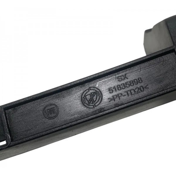 Suporte Guia Vidro Tras. Esq Fiat Uno Way Attractive 2017/21 Preto
